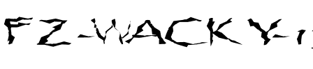 FZ WACKY 13 EX Normal.ttf