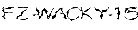 FZ WACKY 15 EX Normal.ttf