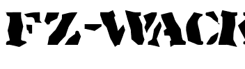 FZ WACKY 17 Normal.ttf