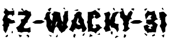 FZ WACKY 31 Normal.ttf