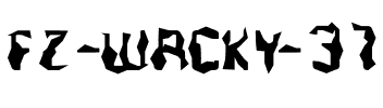 FZ WACKY 37 Normal.ttf