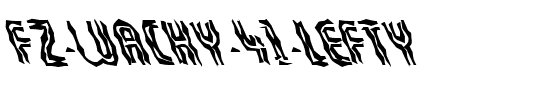 FZ WACKY 41 LEFTY Normal.ttf