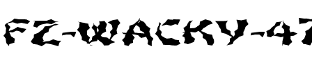 FZ WACKY 47 EX Normal.ttf