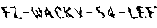 FZ WACKY 54 LEFTY Normal.ttf