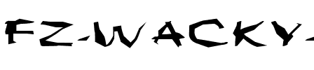FZ WACKY 56 EX Normal.ttf