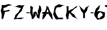 FZ WACKY 61 Normal.ttf