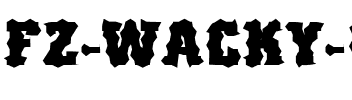 FZ WACKY 67 Normal.ttf