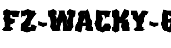 FZ WACKY 68 Normal.ttf