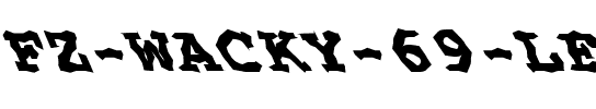 FZ WACKY 69 LEFTY Normal.ttf
