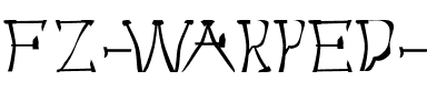 FZ WARPED 14 Normal.ttf