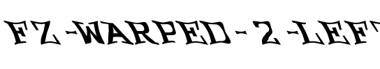 FZ WARPED 2 LEFTY Normal.ttf