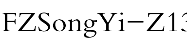 方正宋一_GBK Regular.ttf
