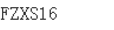 方正像素16 Regular.ttf