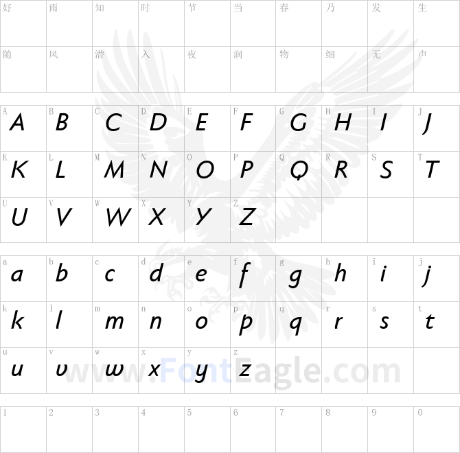 FaberSansPro-KraeftigKursiv