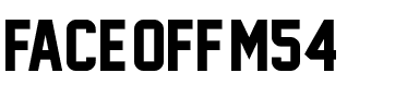 Face Off M54 Normal.ttf