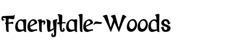Faerytale Woods Regular.ttf