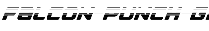 Falcon Punch Gradient Regular.ttf
