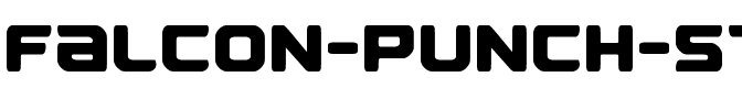 Falcon Punch Straight Regular.ttf