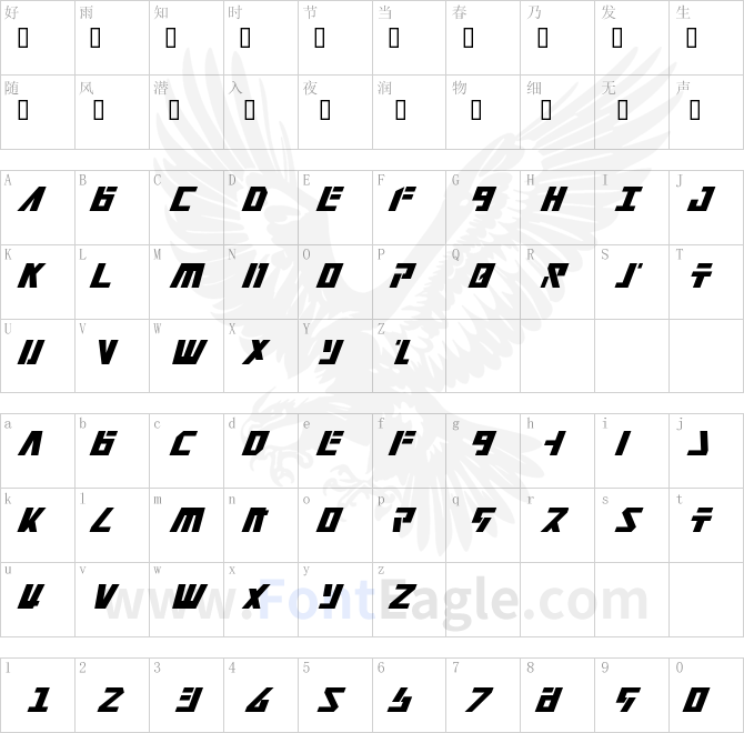 Falconhead-Condensed-Italic