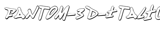 Fantom 3D Italic Italic.ttf