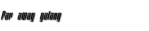 Far away galaxy Regular.ttf