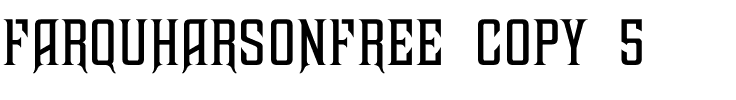 FarquharsonFree Regular.ttf