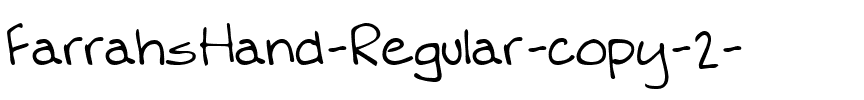 FarrahsHand Regular.ttf