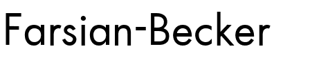 Farsian Becker Normal.ttf