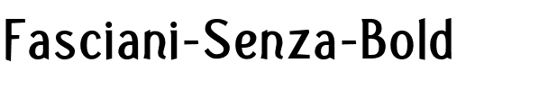 Fasciani-Senza Regular.ttf