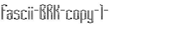Fascii BRK Regular.ttf
