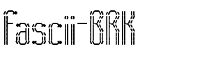 Fascii BRK Regular.ttf