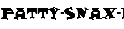 Fatty Snax NF Regular.ttf