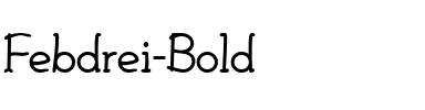 Febdrei Bold.ttf