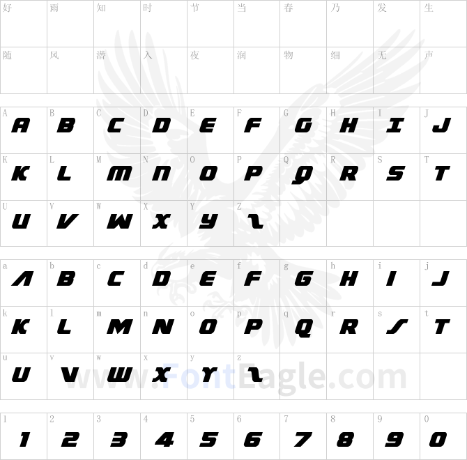 Federal-Escort-Condensed-Italic