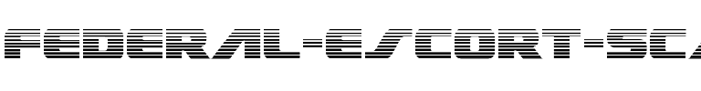 Federal Escort Scanlines Regular.ttf