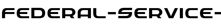 Federal Service Expanded Expanded.ttf