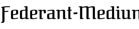 Federant Medium.ttf
