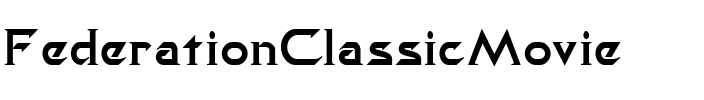 FederationClassicMovie Regular.ttf
