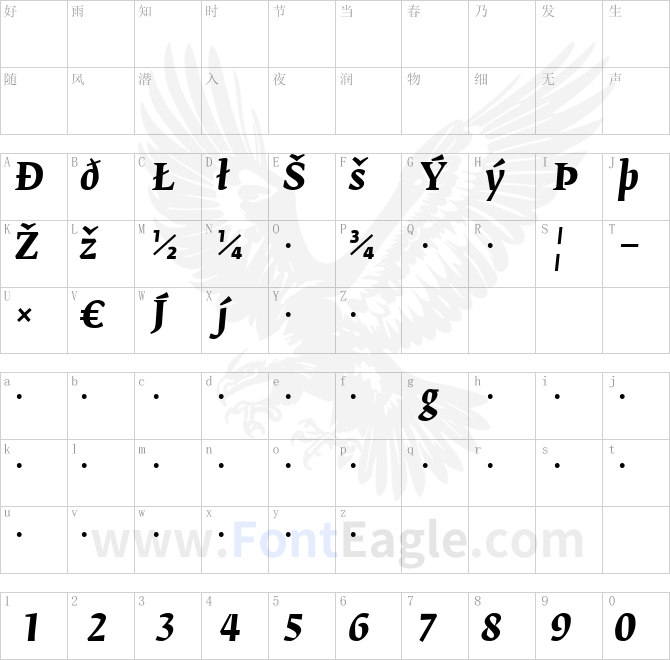 FedraSerifB-BoldItalicExpert