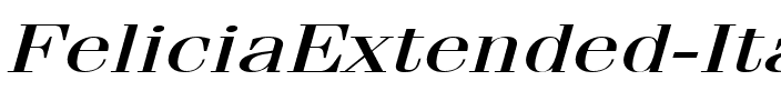 FeliciaExtended Italic.ttf