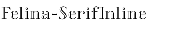 Felina SerifInline Regular.ttf