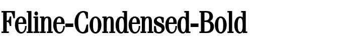 Feline-Condensed Bold.ttf