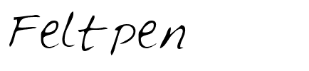Feltpen Regular.ttf