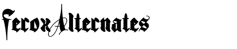 FeroxAlternates Regular.ttf