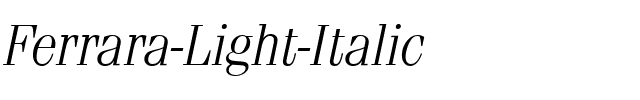 Ferrara-Light Italic.ttf