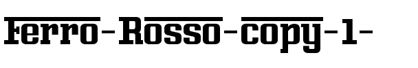 Ferro Rosso Regular.ttf