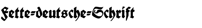 Fette deutsche Schrift Regular.ttf