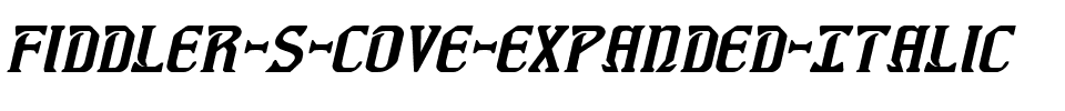 Fiddler’s Cove Expanded Italic Expanded Italic.ttf