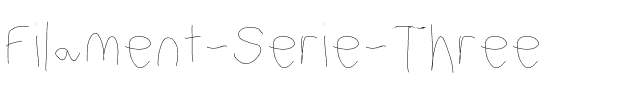 Filament Serie Three.otf