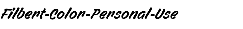 Filbert Color Personal Use Regular.ttf